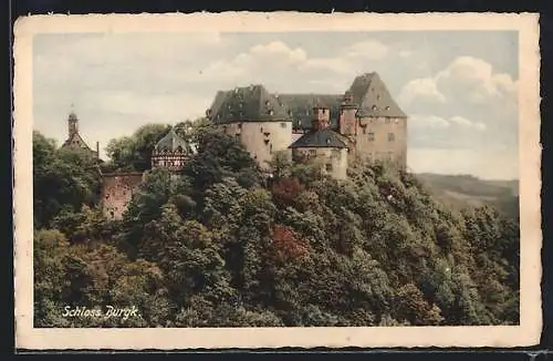 AK Burgk a. d. Saale, Schloss Burgk