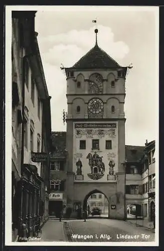 AK Wangen / Allgäu, Ansicht am Lindauer Tor