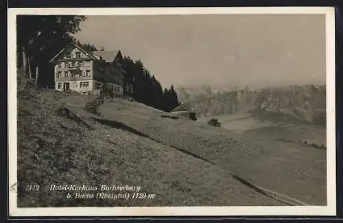 AK Buchs /Rheintal, Hotel-Kurhaus Buchserberg