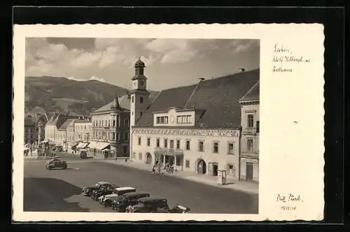 AK Leoben, platz mit Rathaus