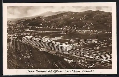 AK Torino, Panorama delle Officine Fiat, lezione Automobili