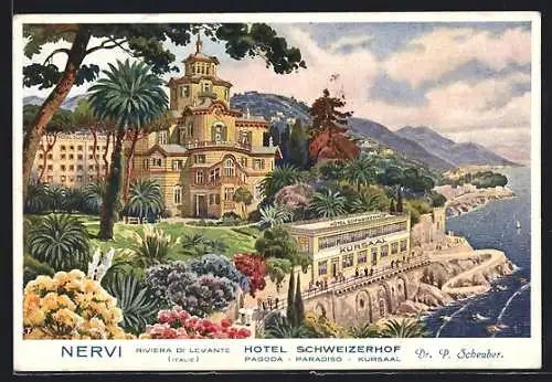 AK Nervi, Das Hotel Schweizerhof, Der Kursaal