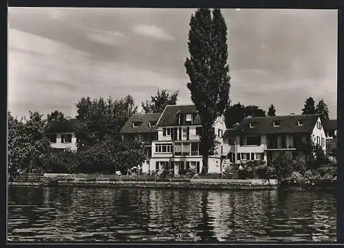 AK Überlingen /Bodensee, Strand-Pension und -Villa Trumpf, Strandweg 4