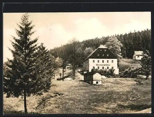 AK Sayda i. Erzgeb., Gasthaus Mortelmühle im Mortelgrund