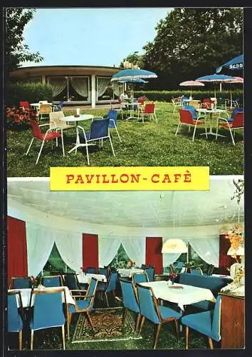 AK Bonn-Venusberg, Pavillon-Café, Inh. Christel Wieland, Annaberger Weg 22