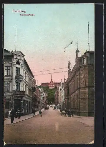 AK Flensburg, Restaurant an der Rathausstrasse