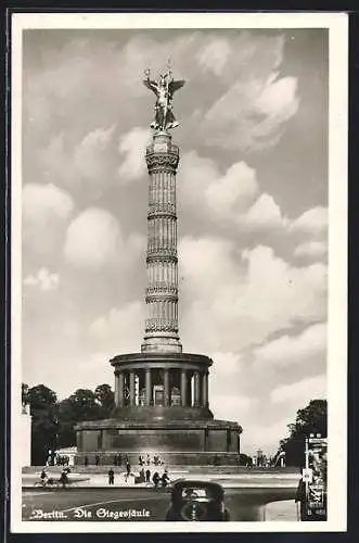 AK Berlin-Tiergarten, Siegessäule