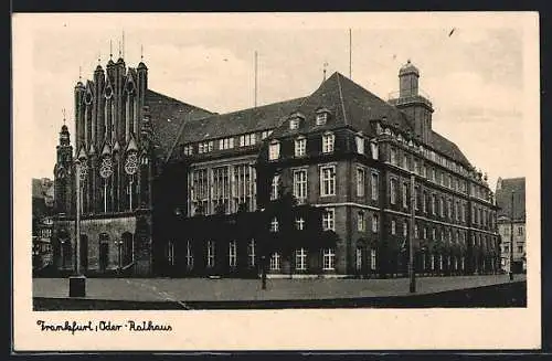 AK Frankfurt / Oder, Rathaus