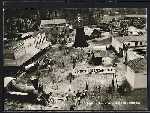 AK Berlin-Zehlendorf, V. Deutsch-Amerikanisches Volksfest