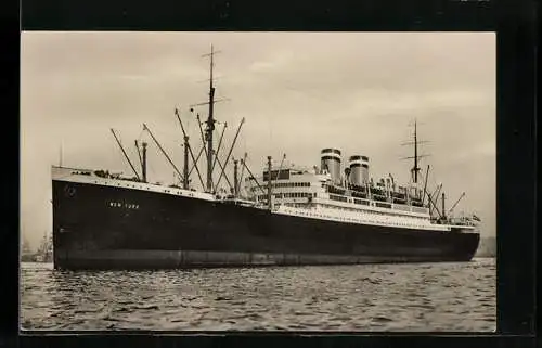 AK Passagierschiff New York der Hamburg-Amerika Linie