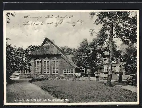 AK Bad Zwischenahn, Gasthaus zur Erholung am Zwischenahner Meer