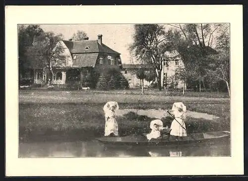 AK Burg im Spreewald, Pension Winzer, Bes. Willy Knop