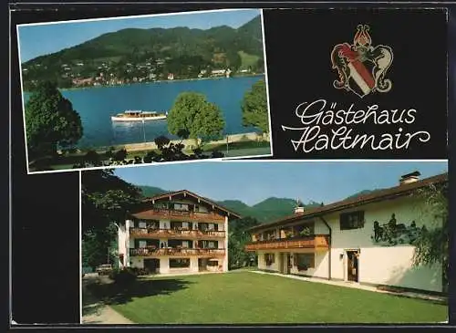 AK Rottach-Egern, Gasthaus Haltmair am See, Inh. J. und L. Eham, Seestr. 35