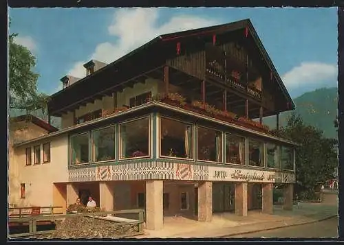 AK Bayrischzell /Obb., Das Hotel-Café Königslinde