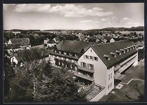 AK Bad Waldsee /Oberschwaben, Blick auf das Städtische Kurheim