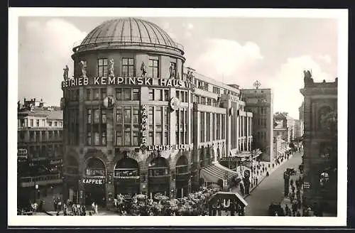 AK Berlin-Tiergarten, Cafe Haus Vaterland von F. W. Borchardt am Potsdamer Platz