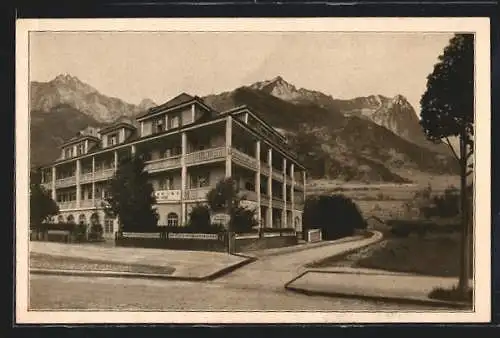 AK Partenkirchen, Hotel Partenkirchener Hof