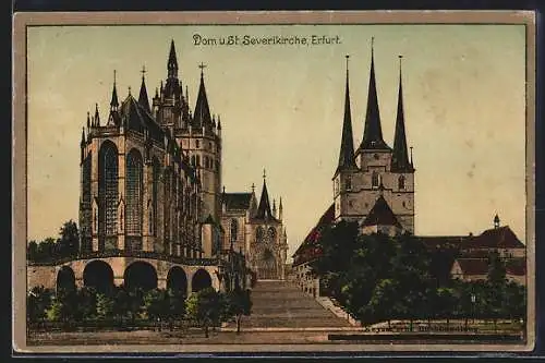 AK Erfurt, Dom und St. Severikirche