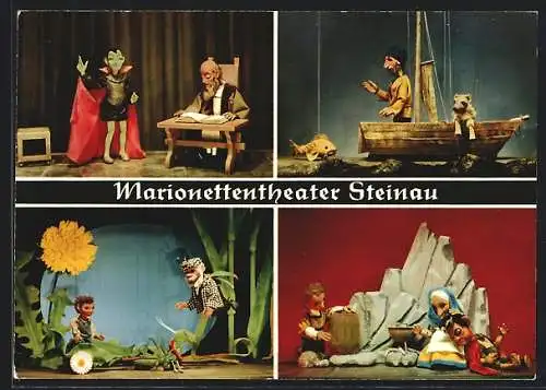 AK Steinau / Strasse, Szenen aus dem Marionettentheater im Jugendparadies der Brüder Grimm