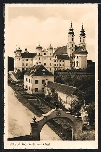 AK Rot / Rot, Kirche und Schloss