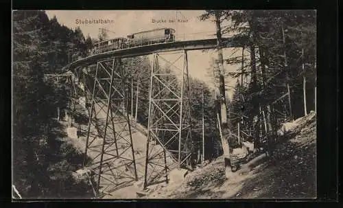 AK Mutters, Kreiter Brücke der Stubaitalbahn