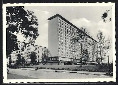 AK Hamburg-Harvestehude, Grindelhochhäuser