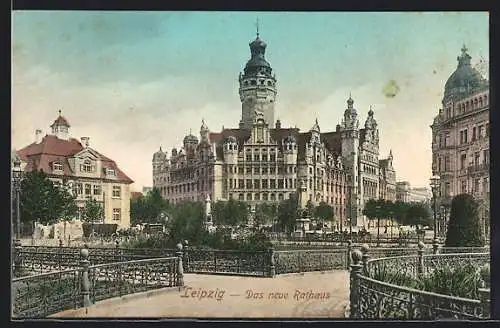 AK Leipzig, Das neue Rathaus