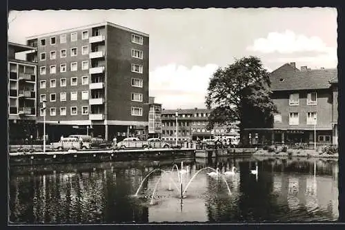 AK Stolberg /Rhld., An der Ellermühle, mit Wohnhaus