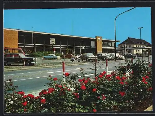 AK Landau / Pfalz, Blick auf den Haupt-Bahnhof