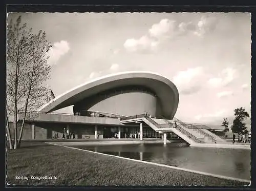 AK Berlin, Kongresshalle im Tiergarten