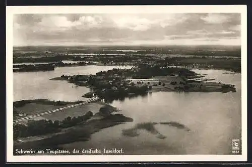 AK Schwerin / Teupitz, Panorama