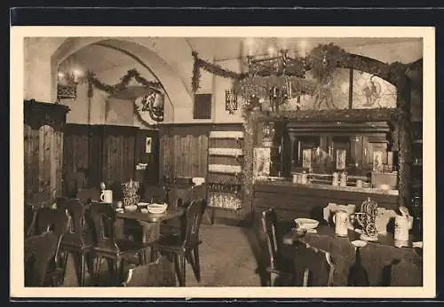 AK Wien, Restaurant Linde und Lindenkeller, Rotenturmstrasse 12