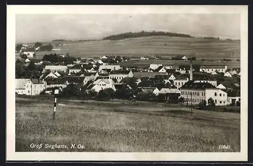 AK Gross Siegharts, Ortsansicht