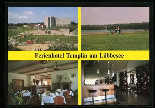 AK Templin / Mark, Ferienhotel, Am Lübbesee 1