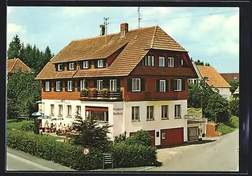 AK Freudenstadt-Musbach, Freizeitpension Waldeck, Auf dem Merzenberg 54