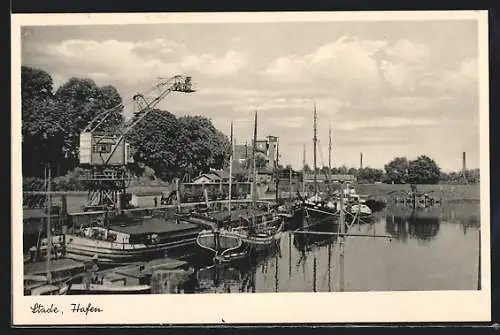 AK Stade, Segelboote am Hafen