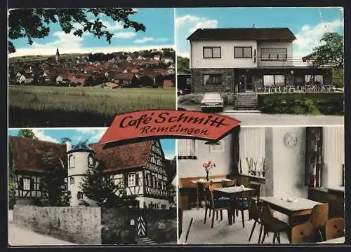 AK Remlingen / Unterfranken, Cafe Schmitt, Hans-Gebhardt-Strasse 10