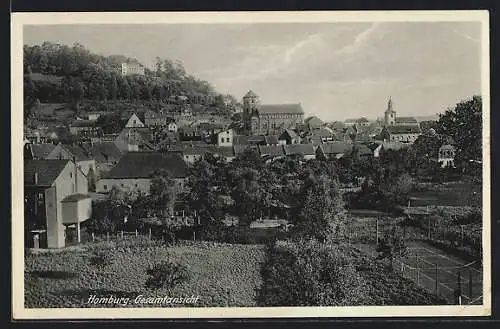 AK Homburg / Pfalz, Gesamtansicht bei Schönwetter