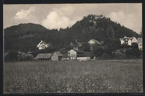 AK Villach, St. Andrä mit Landskron