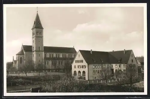 AK Wasseralfingen, Kath. Pfarrkirche und Schwesternhaus