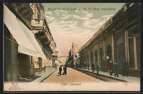 AK Rosario de Sta. Fé, Calle Libertad