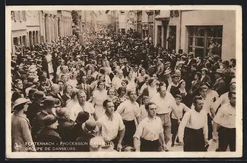 AK Echternach, Procession dansante, Groupe de Danseurs