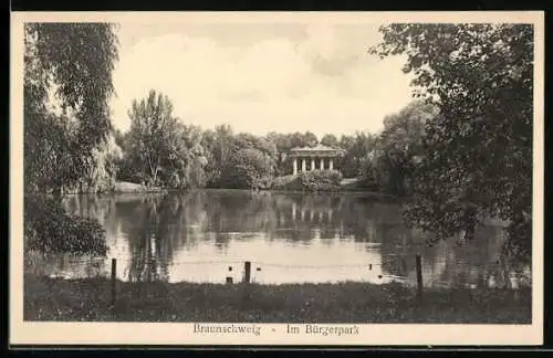 AK Braunschweig, Der See im Bürgerpark