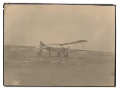 Fotografie 1.WK, Flugzeug Albatros C.I Doppeldecker der Deutschen Luftstreitkräfte