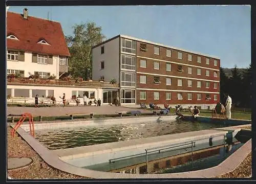 AK Sasbachwalden /Nördl. Schwarzwald, Sanatorium Dr. Wagner, Kneipp und Terrainkur