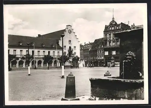 AK Landau / Pfalz, An der Sparkasse