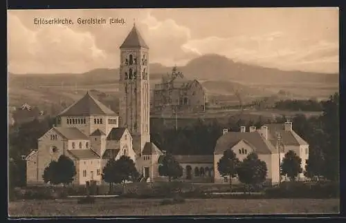 AK Gerolstein, Blick auf die Erlöserkirche