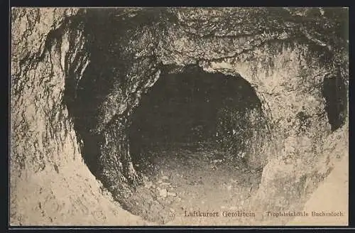 AK Gerolstein, Ansicht in der Tropfsteinhöhle Buchenloch