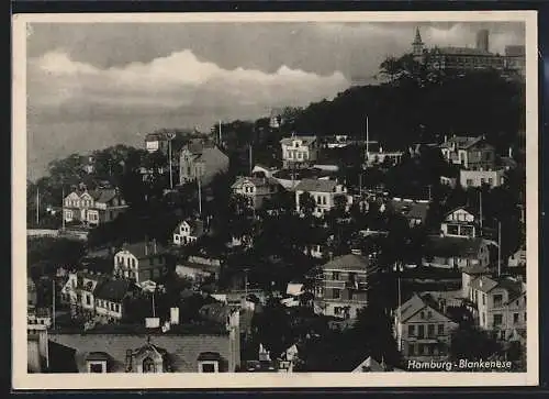 AK Hamburg-Blankenese, Ortsansicht am Süllberg