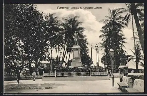 AK Veracruz, Estatua de Gutierrez Zamora